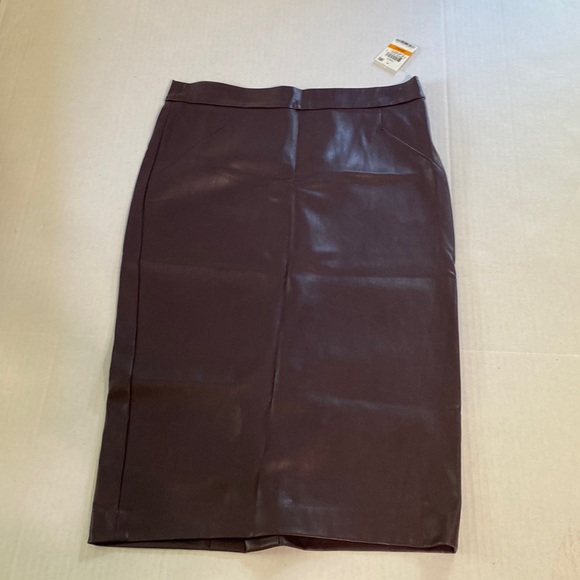 Bar III Dresses & Skirts - Purple Leather Pencil Skirt - Small
